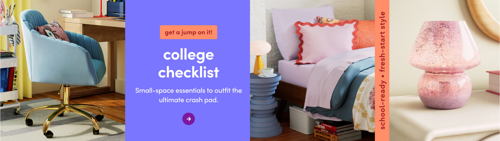 Get a jump on it! college checklist