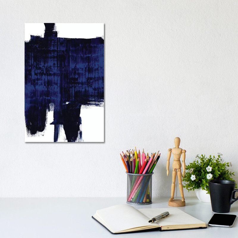 Mignight Ramblin I by Alex Wise - Wrapped Canvas Painting, 20.32 cm H x 30.48 cm W x 1.91 cm D