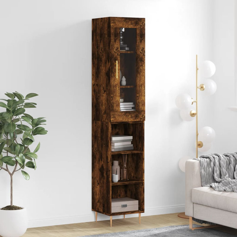 34.5cm Sideboard, Smoked Oak