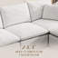 Canapé modulaire en nuage blanc sans chenille Kreyton Boneless-1646582382
