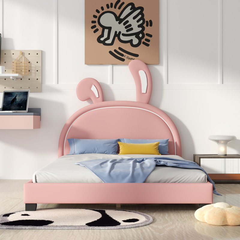 Lit double Ailt par Zoomie Kids, Rose