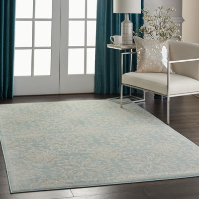 Floral Area Rug