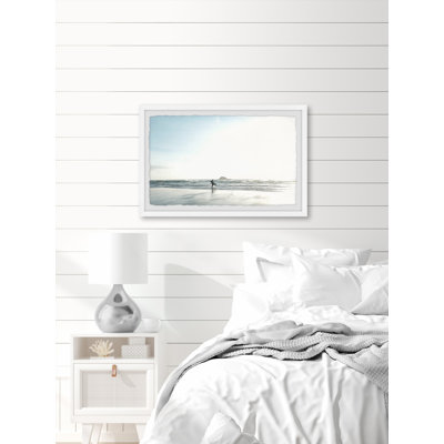 Early Morning Surf 1 Piece Single Picture Frame Wall Art