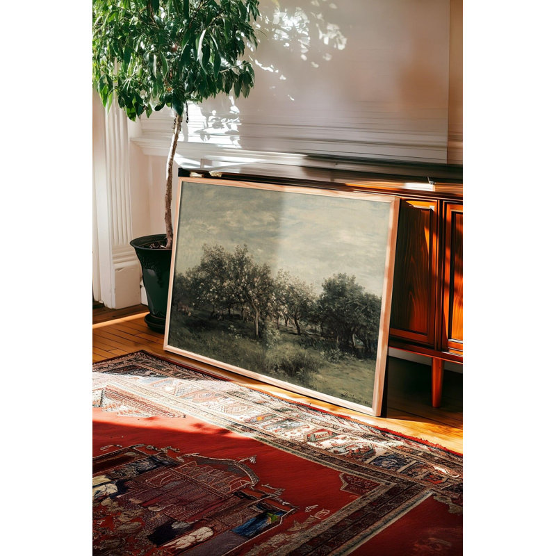 Peinture décorative encadrée