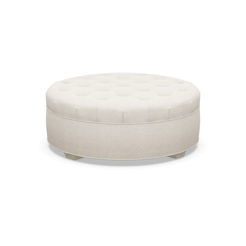 Round Ottoman, 5246-70, Sandstone