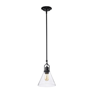 Luminaire suspendu conique à 1 lumière June