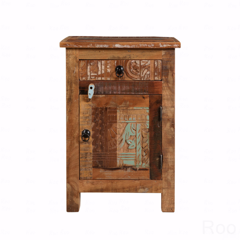 Carved Side Table