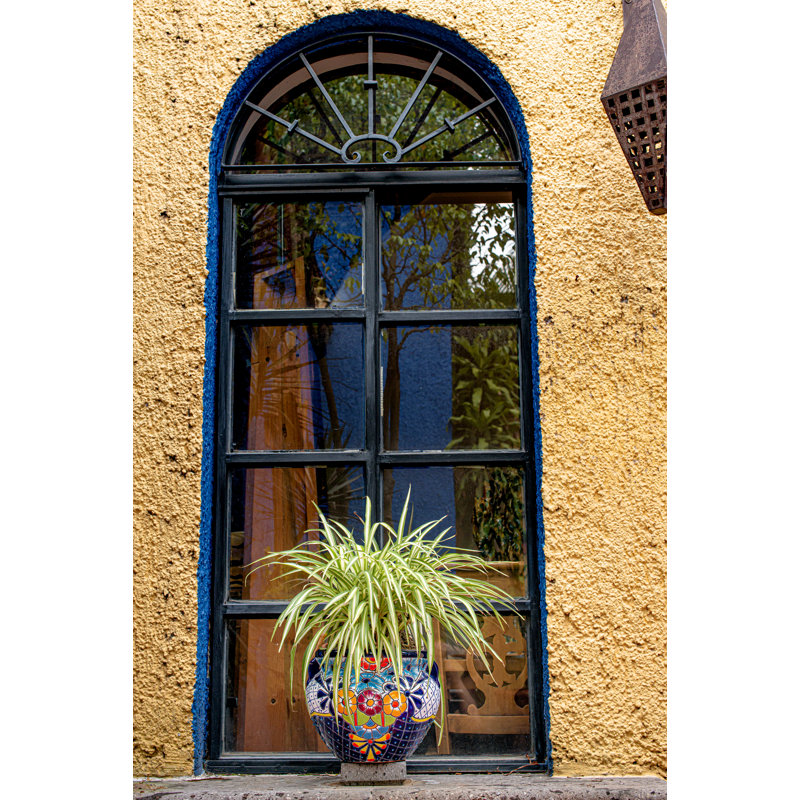 Pot à fleurs en céramique Talavera H 12 po Talavera