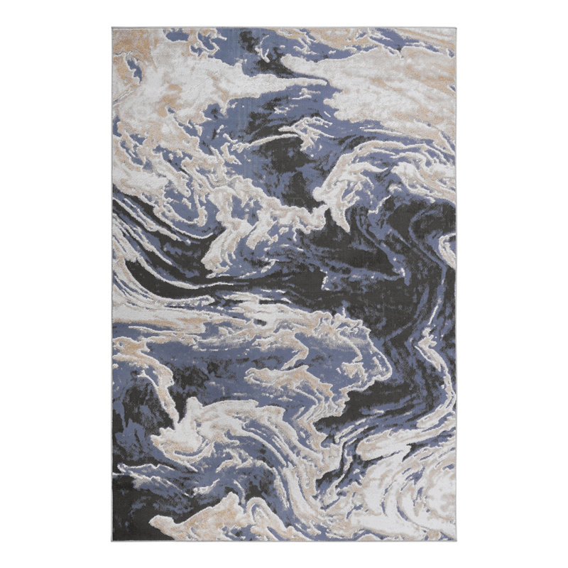 Collection Abstract Non-Shedding Living Room Bedroom Dining Home Office Stylish And Stain Resistant Area Rug