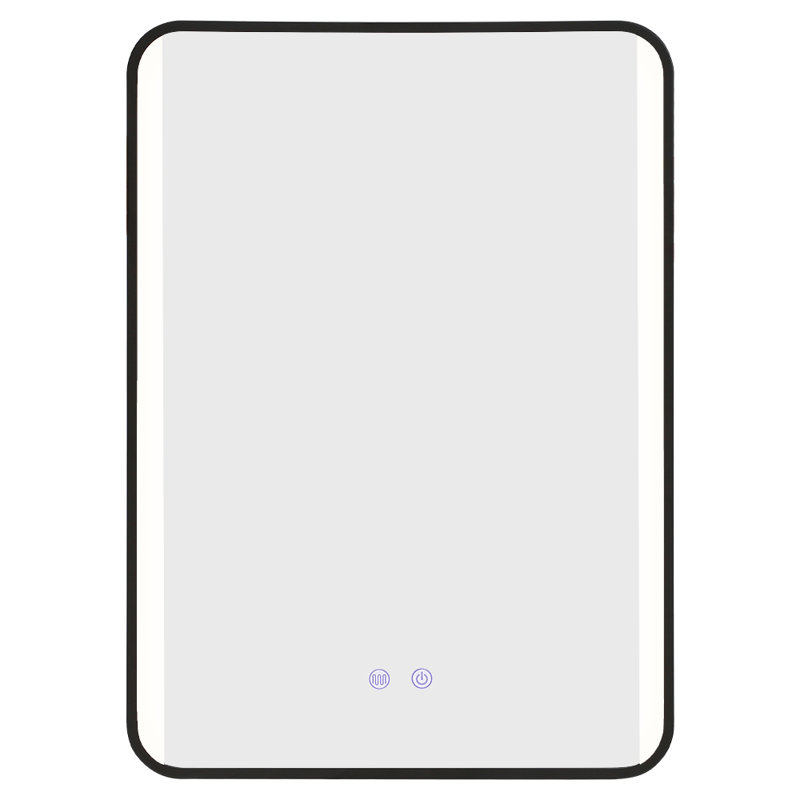 Asterio Metal Rectangle Wall Mirror