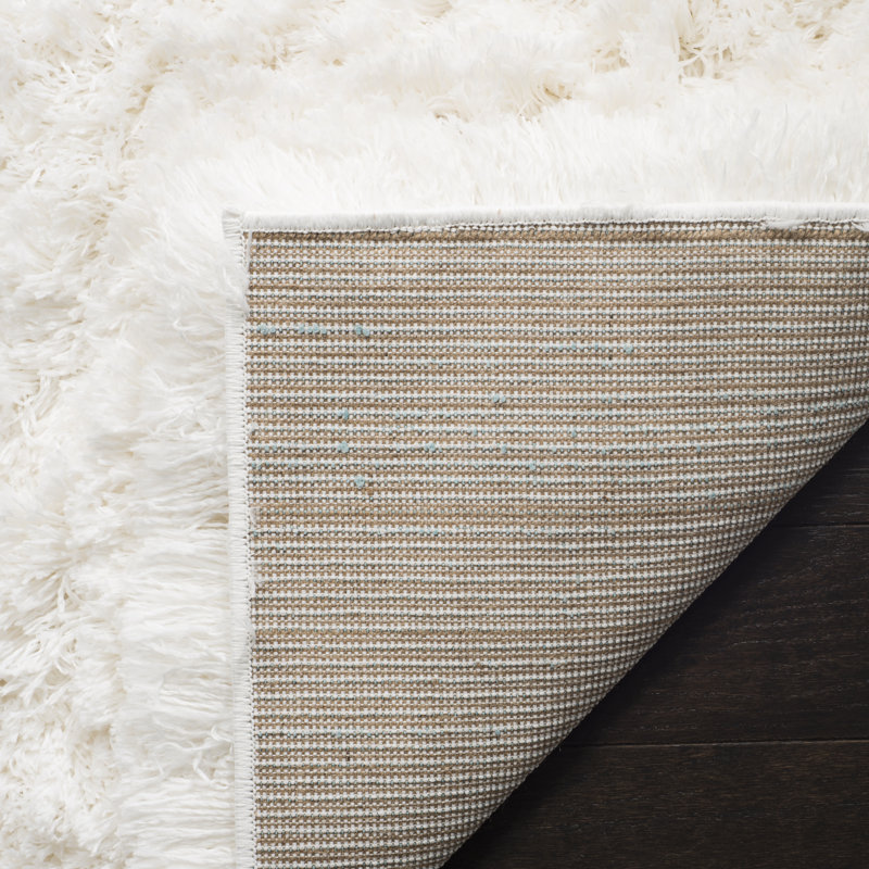 Aubre Solid Colour Area Rug, Rectangle 91 x 152 cm