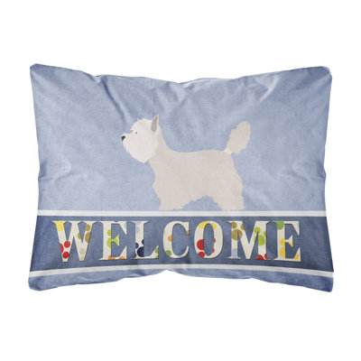  Coussin décoratif intérieur / extérieur Westie Welcome