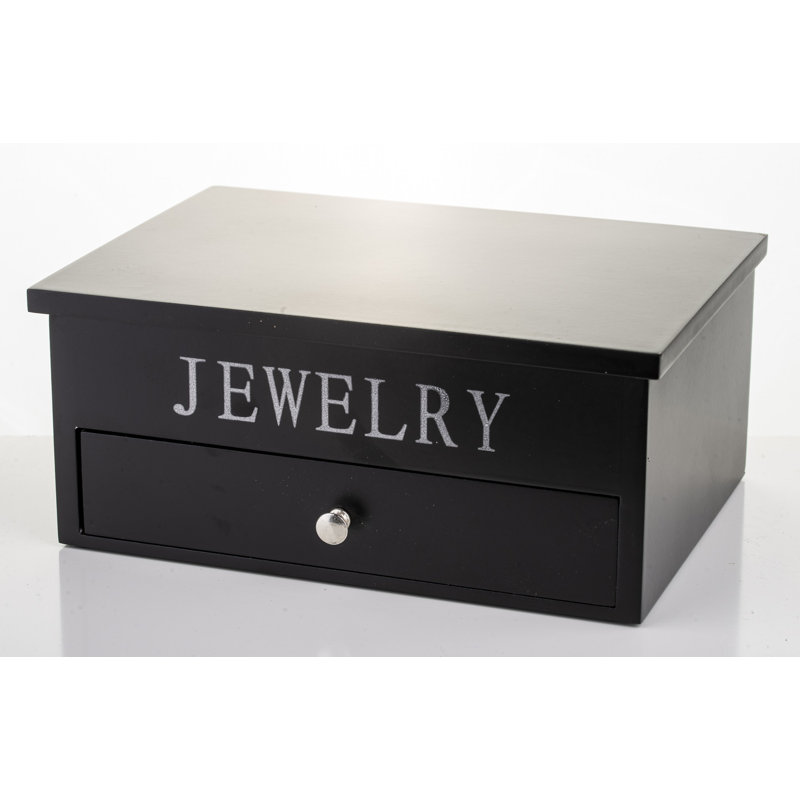 Wood Jewelery Box + Drawers
