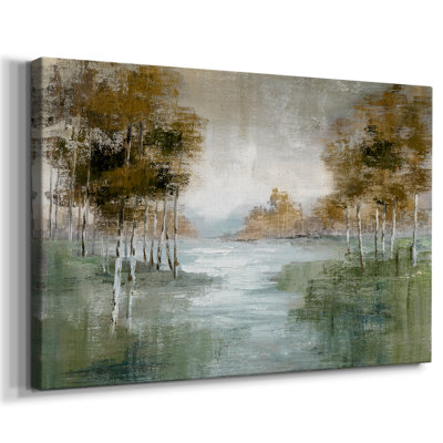 Fall Birch River -Gallery Wrapped Cavas