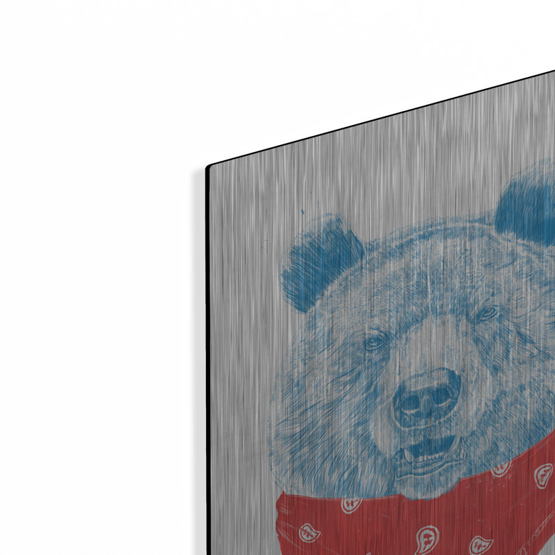 «Wild Bear» par Balazs Solti, H 24 po x l 16 po