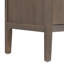 Buffet de ferme 47,25 pouces avec placage de pin et 2 portes-2034227039