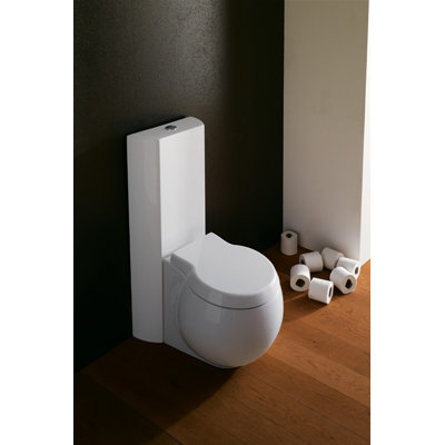 Couvercle de siège de toilette chromé Planet