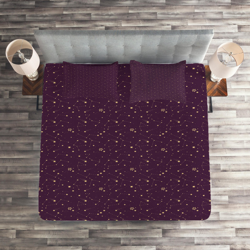 Vibrant Polyester Coverlet