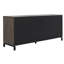 Commode double 6 tiroirs en bois massif l 70,8 po