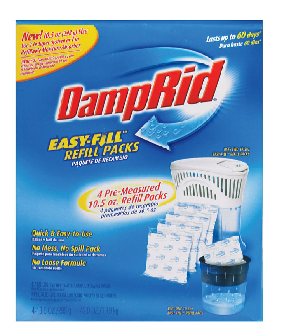 DampRid 0 Pints Moisture Absorber Dehumidifier for Rooms up to 0