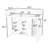 Wooden Loft Bed With Shelves, Wardrobe And Guardrails-42853770-42853771