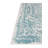 Contemporary Hintz Area Rug Aqua Color-675160582