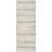 Bacilia Striped Machine Woven Polyester/Polypropylene Area Rug in Ivory/Gray-1869646591