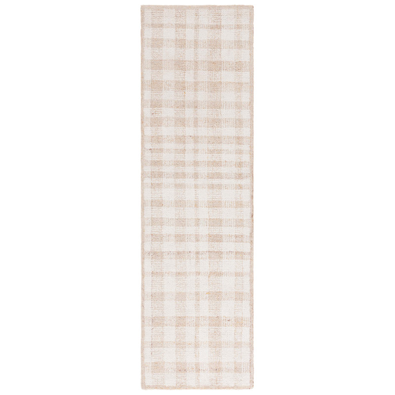 Lolani Tufted Performance Plaid Rug, Runner 2'3" x 8'