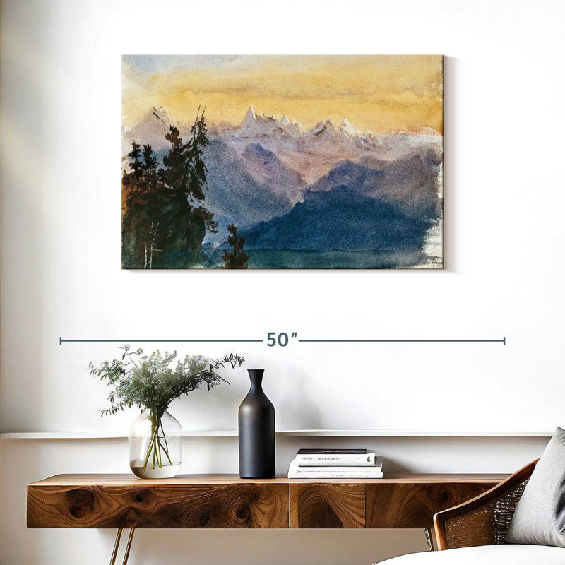 Alvord View From Mount Pilatus 1870, 24" H x 36" W