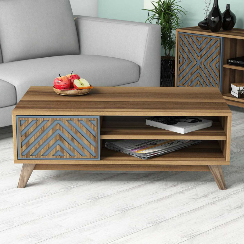 Table basse avec rangement Crenshaw