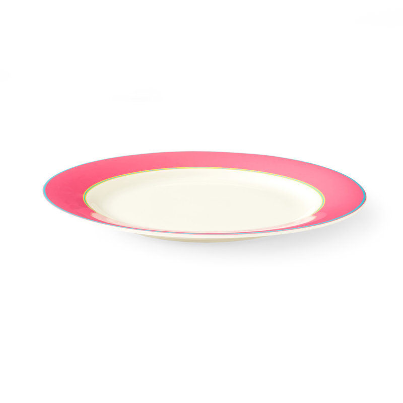 11.5" Dinner Plate in Pink