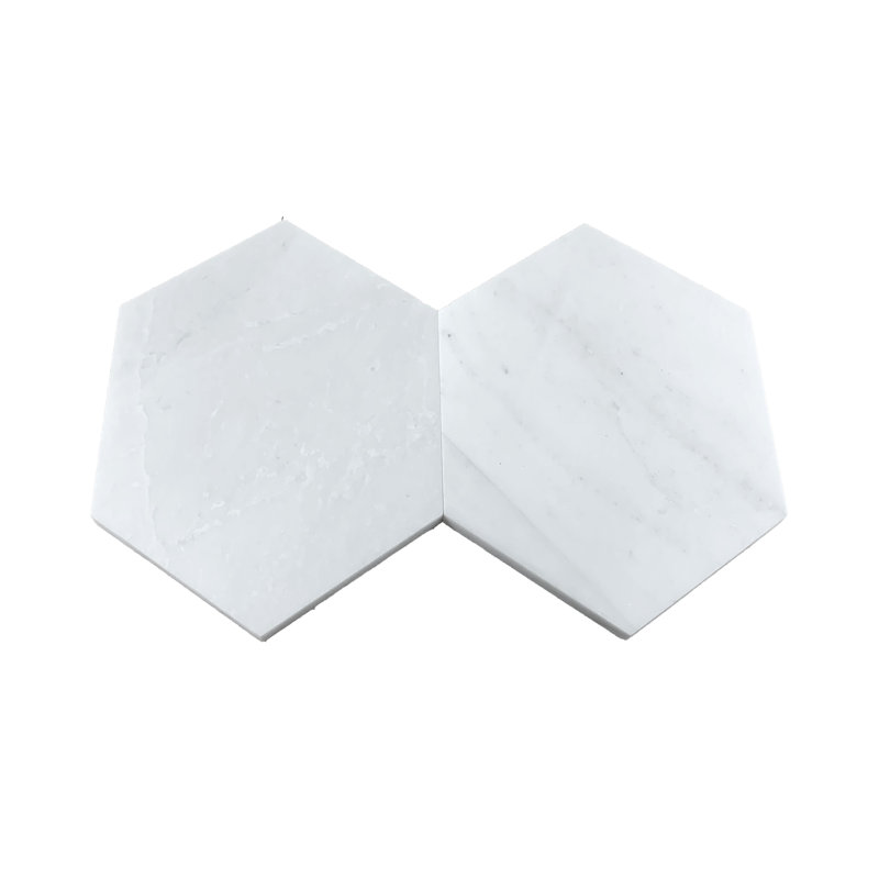 6 in. x 6 in. Marble Tile, Honed
