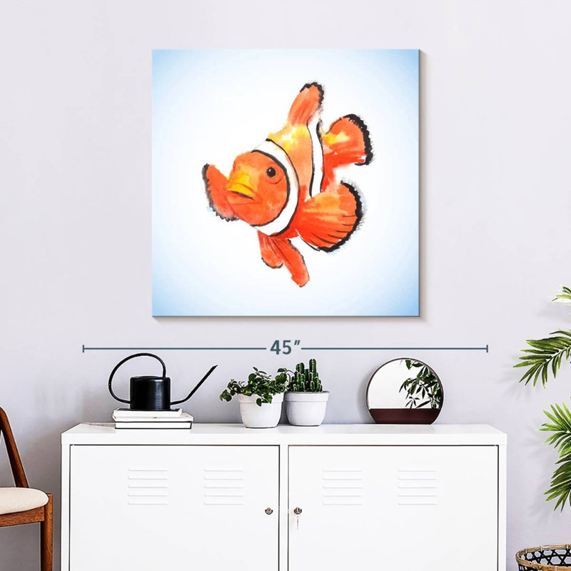 Crowle Percula Clownfish, 30" H x 30" W