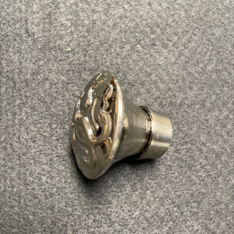 (Paquet de 5) Nickel satiné à bouton de défilement de 1-1 / 2 po
