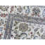 8 x 10'2 Hand Knotted Ivory Fine Nain With Silk Oriental Rug G14808