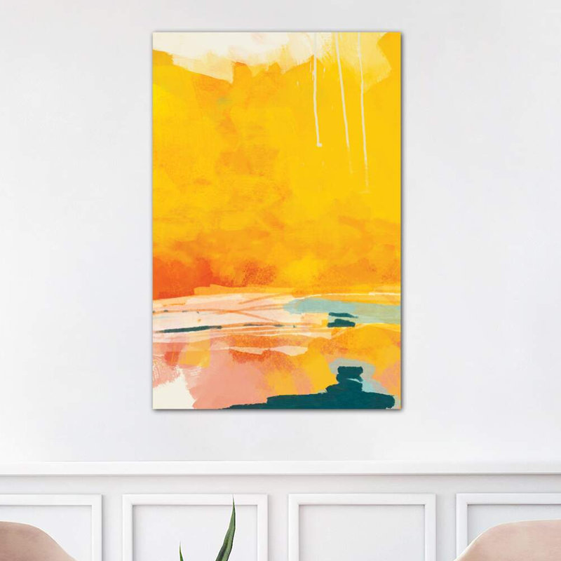 Sunny Landscape I by Ana Rut Bré - Wrapped Canvas Print, 101.6 cm H x 66.04 cm W x 1.91 cm D