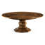 Casually Country Round Solid Wood Dining Table-39742520