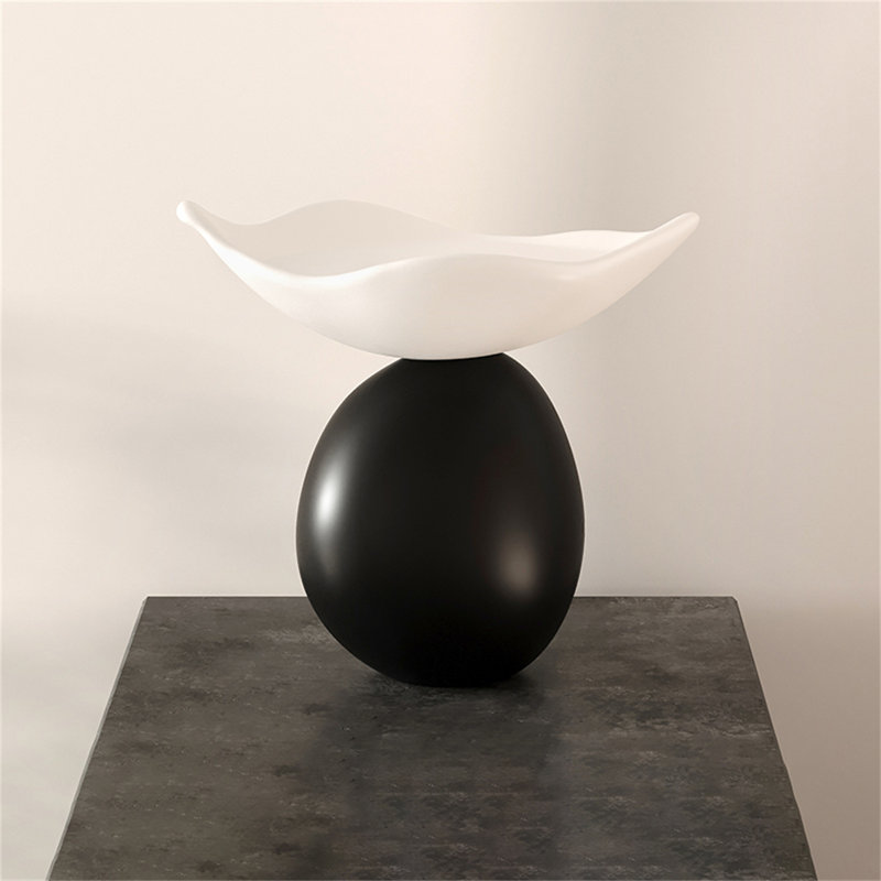 Ornement artistique, Noir / blanc