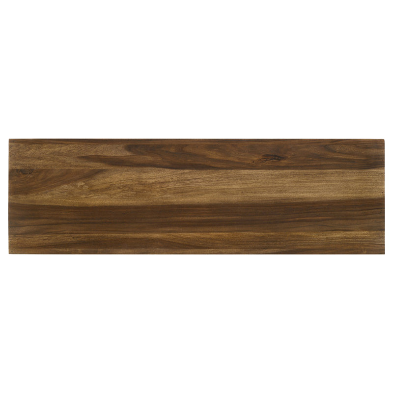 Rectangular Solid Wood Entryway Console Table