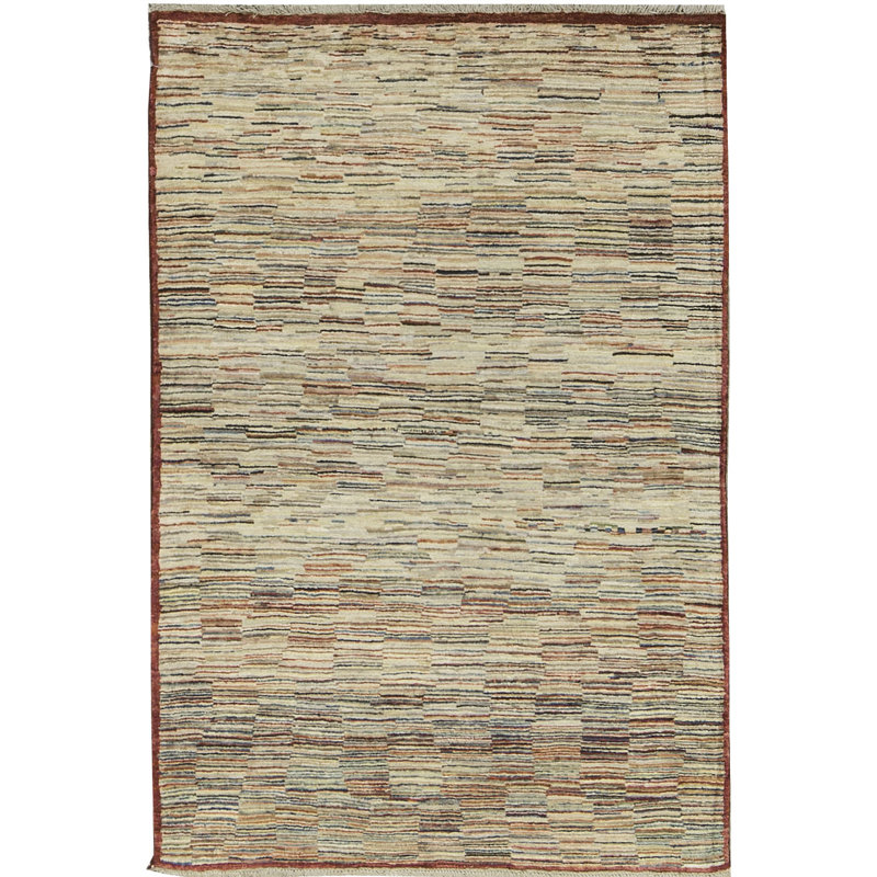 Afghan One-of-a-Kind 3'10" X 5'9" Area Rug