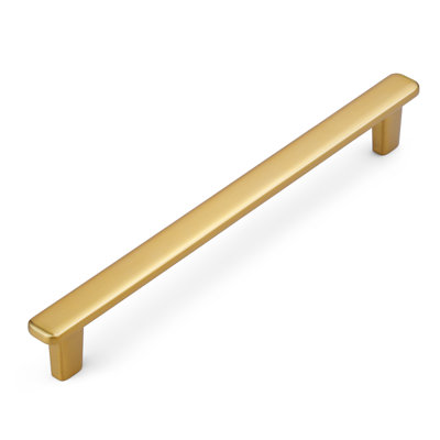New Collection 7.5" (192mm) Center to Center Gold Retronimalist Cabinet Pull