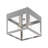 8'' W 2 - Bulb Outdoor Semi Flush Mount-61922165