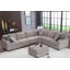 Repose-pieds standard carré Edia de 35,4 po de largeur