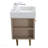 21.6" Vanity Base Only, Open Shelf On The Left, Green-1073997324