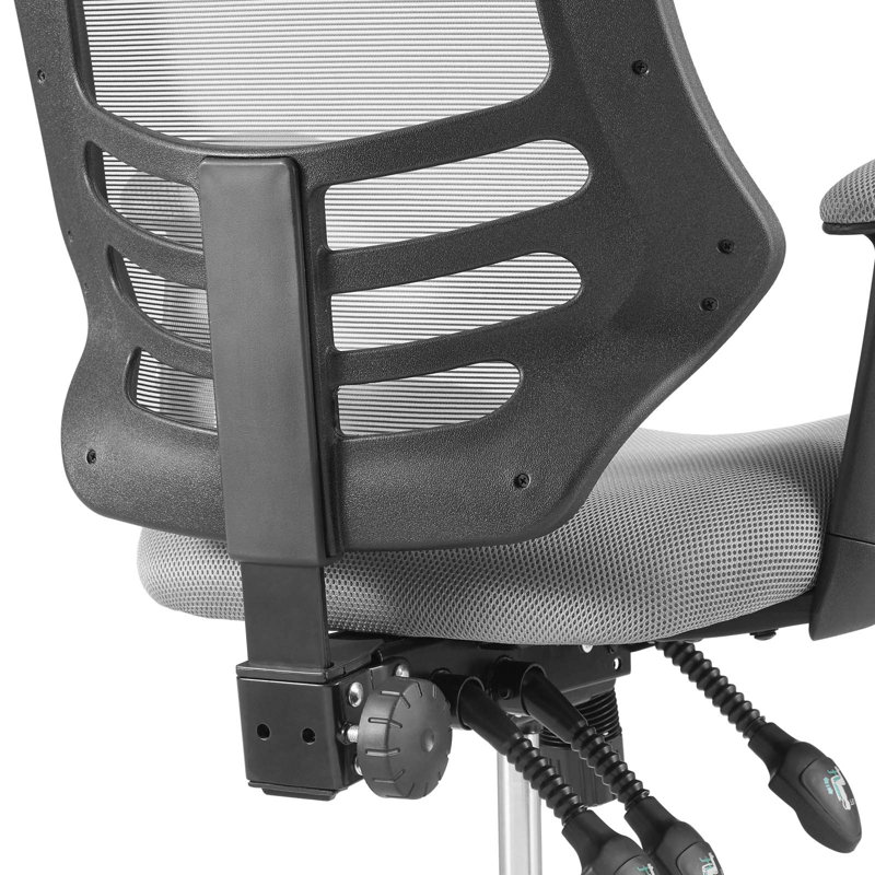 Chaise de dessinateur Calibrate Mesh par Modway, gris