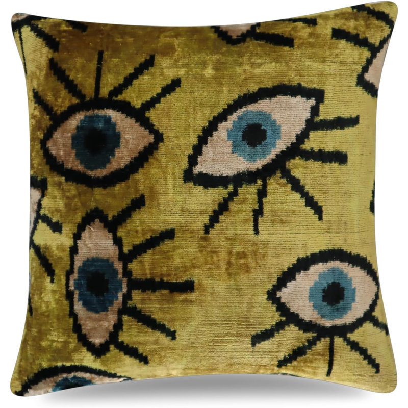 Coussin décoratif, Jaune