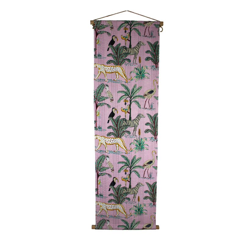 Cotton Wall Hanging, Pink