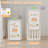 Foldable Kids Toy Storage Organizer ,With Removable Bins And 3-Tier Bookshelf For Kids Toy Storage Organizer With Drawing Board, Extra 3 Brushes-1259684849