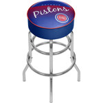 NBA Swivel Upholstered Counter Stool with Metal Frame