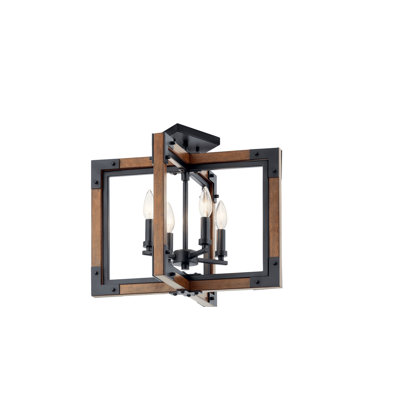 Marimount 4 - Light Dimmable Geometric Chandelier
